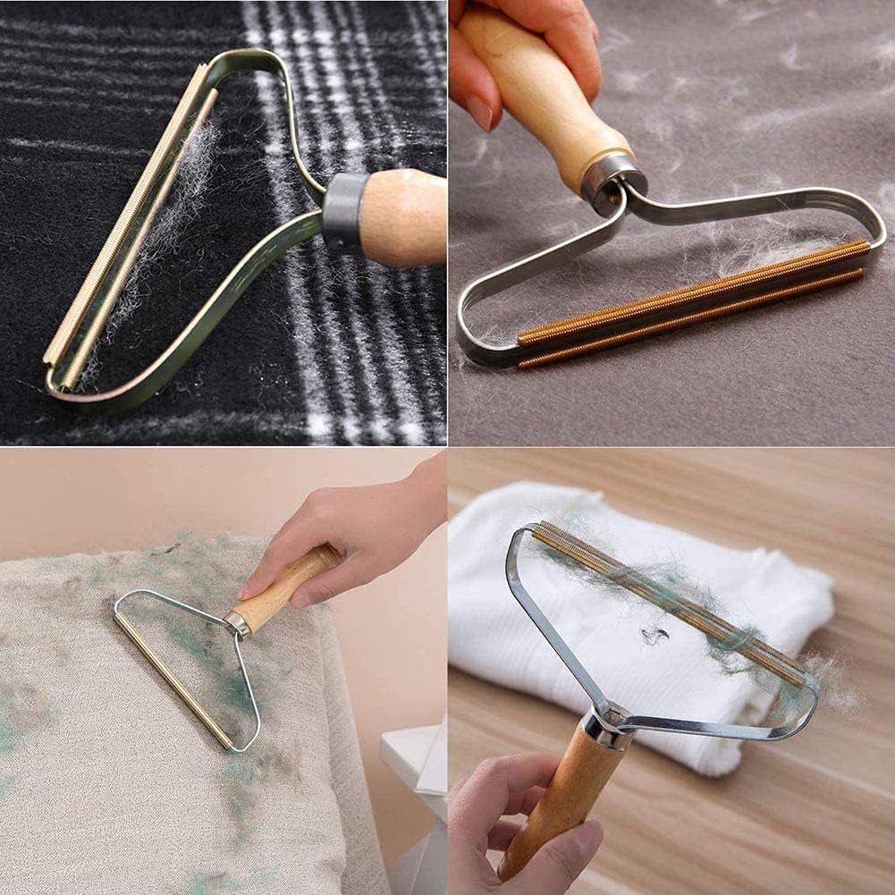 Fabric Shaver and Lint Remover,Lint Cleaner Pro, Reusable Double Sided Lint Rollers - Pet Hair Remover for Removing Dust and Pet Hair from Clothing and Furniture