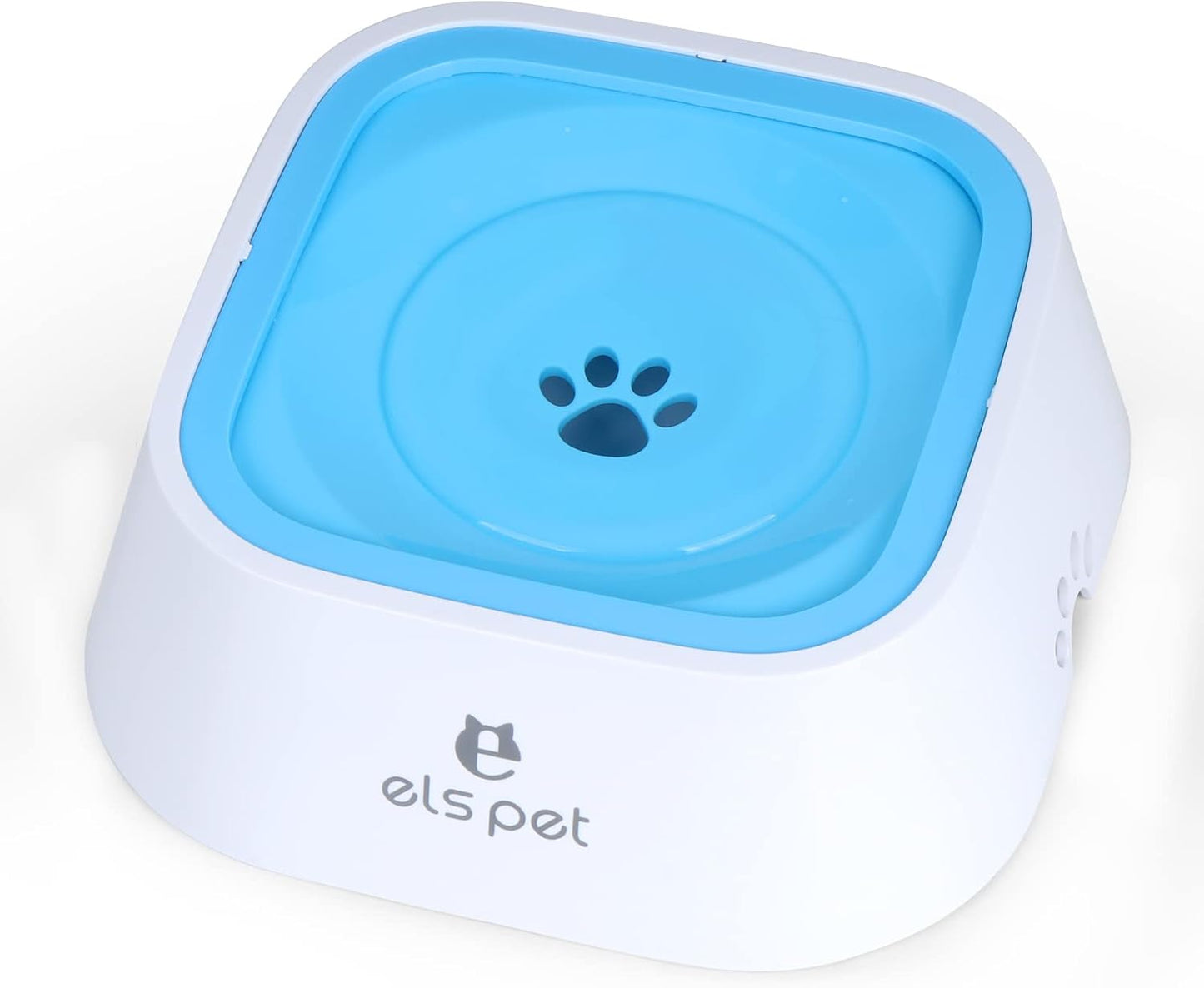 Dog Water Bowl, Splash-Free Pet Water Feeder, Vehicle Carried Floating Bowl, No Spill Cat Water Fountain for Car Travel, No-Slip Water Dispenser for Small or Large Breeds (Blue)