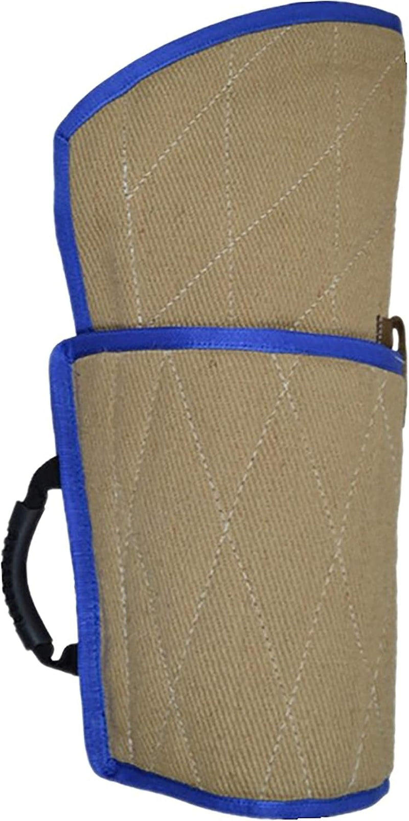 Dog Bite Sleeve Training Large Dogs, Fits Pitbull German Shepherd, K9, IPO, Best for Young Dogs Puppy Playing Biting Tugging Toy Interactive Play - Black Trim