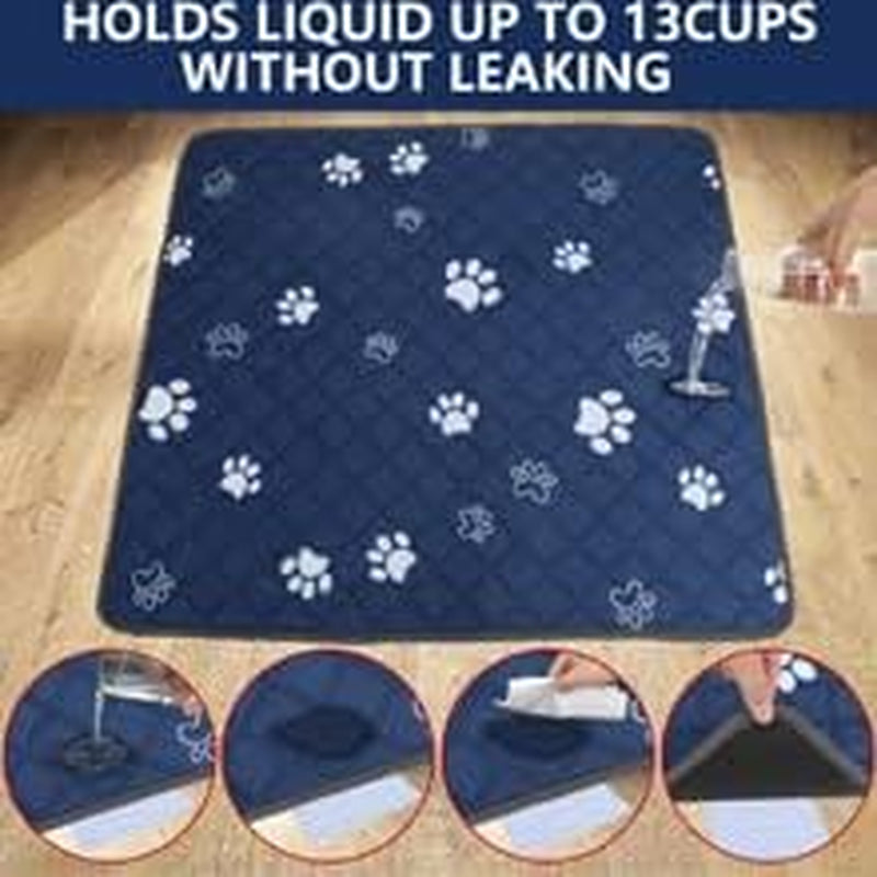 Washable Pee Pads for Dogs, Whelping Pads Washable and Waterproof Reusable Large Puppy Pads Pet Training Pads, Playpen Dogs Mat