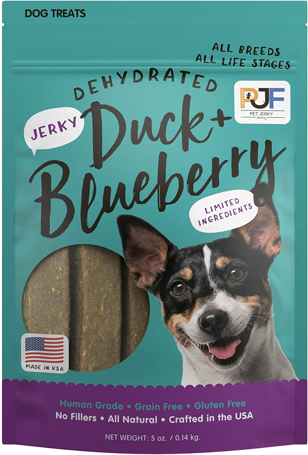 Premium Beef and Banana 12 Oz. Dog Jerky Treats | 100% Human Grade | USA Made | High Protein | Grain Free | Limited Ingredients | No Filler | BHA-BHT Free | Soft-Tender