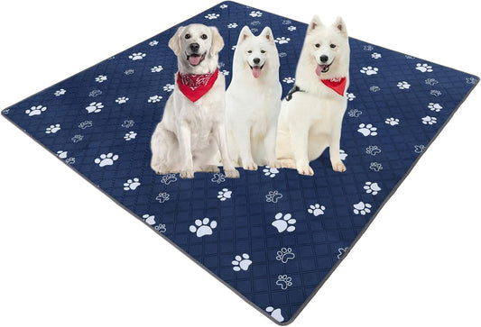 Washable Pee Pads for Dogs, Whelping Pads Washable and Waterproof Reusable Large Puppy Pads Pet Training Pads, Playpen Dogs Mat