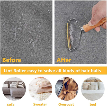 Fabric Shaver and Lint Remover,Lint Cleaner Pro, Reusable Double Sided Lint Rollers - Pet Hair Remover for Removing Dust and Pet Hair from Clothing and Furniture