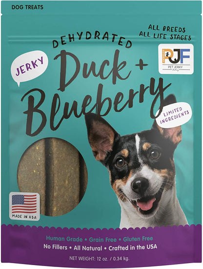 Premium Beef and Banana 12 Oz. Dog Jerky Treats | 100% Human Grade | USA Made | High Protein | Grain Free | Limited Ingredients | No Filler | BHA-BHT Free | Soft-Tender